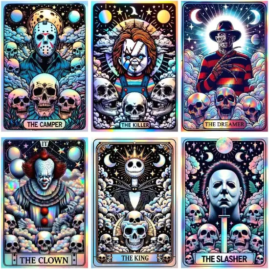 6 Packs Halloween Diamond Painting Kits (30*40cm) {1}