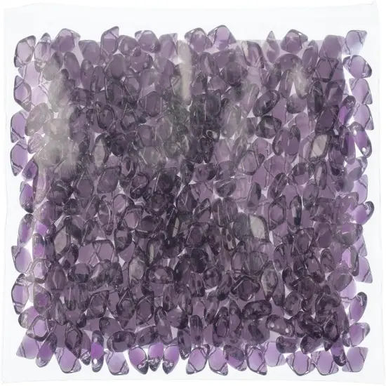 Matubo 2-Hole Czech Glass Metallic Gemduo Beads, 50g Gold Rainbow {2}