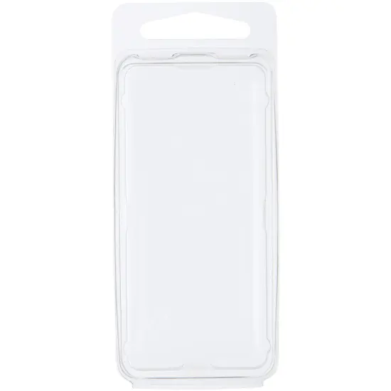 Collecting Warehouse Clear Plastic Clamshell Package / Storage Container, 3.1875" H x 1.3125" W x 0.75" D {1}