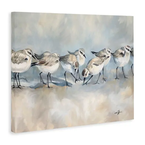 Stupell Industries Sandpiper Birds Mirage Canvas Design by Ramona Murdock {3}
