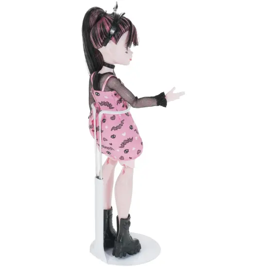 Bard's 792W White Adjustable Doll Stand, fits 9 to 11.5 inch Dolls, waist width adjusts from 1.25 to 2 inches {5}