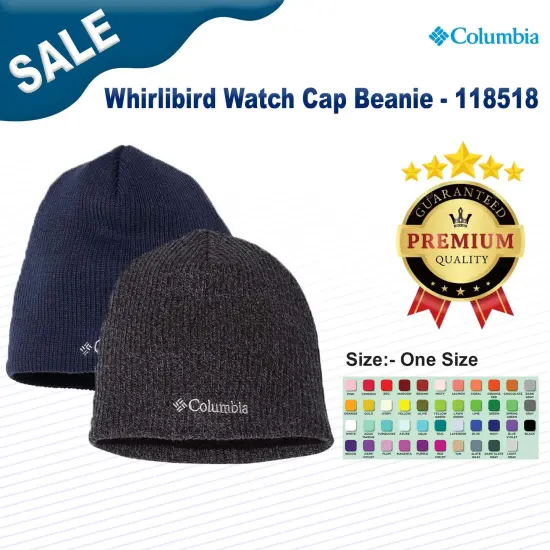 Columbia&reg; Whirlibird Watch Cap Beanie Black/Grap Marled {3}