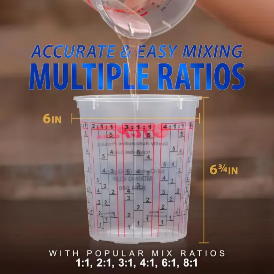 12 Pack Paint Mixing Cups - 64oz {3}