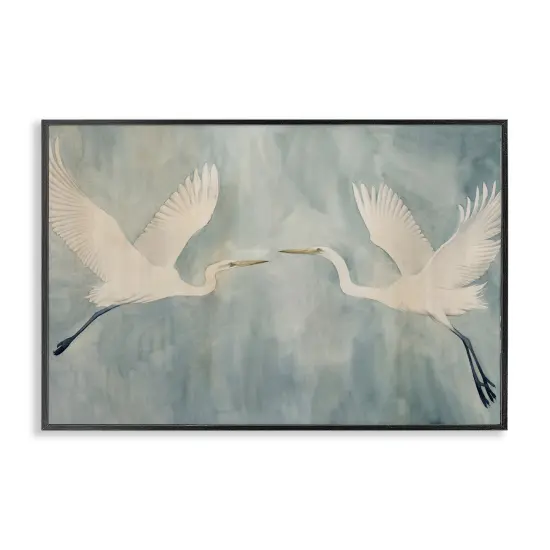 Stupell Industries Twin Island Specters Framed Giclee, design by Grace Popp {1}