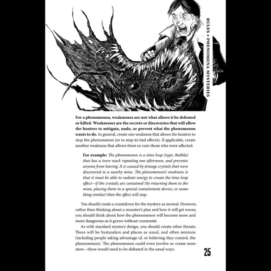 Evil Hat: Monster Of The Week: Tome Of Mysteries - Hardcover RPG Supplement Book, New Mysteries, Playbooks & Support, Tabletop Roleplaying Game {6}