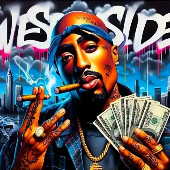 5D DIY Man Holding Cash Diamond Painting Kits for Adults Kids {1}