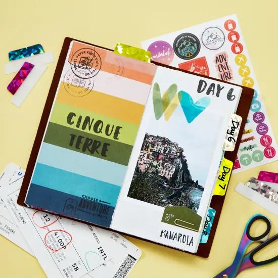 Avery Margin Ultra Tabs, 2.5" x 1", Holographic Jewel Tone Prism Designs, 32 Repositionable Sticky Tabs (2 Pack of 74147) {6}