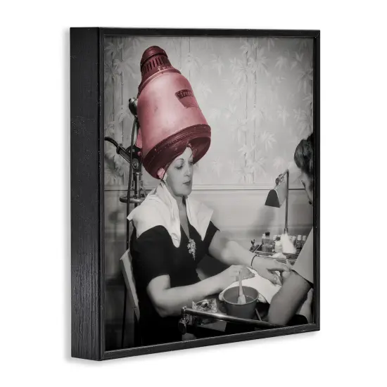 Stupell Industries Vintage Hair & Nails Salon Framed Giclee, design by Sophie 6 {3}