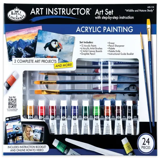 Art Instructor Large Artist Activity Set-Acrylic {1}
