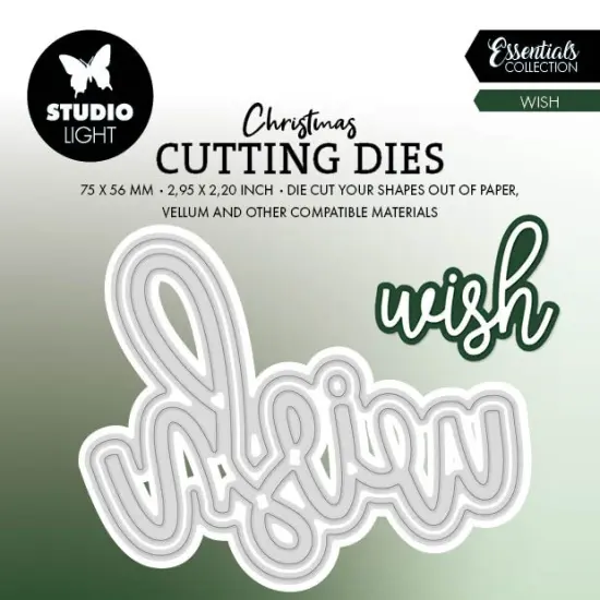 Studio Light Essentials Cutting Die-Nr. 863, Wish {1}