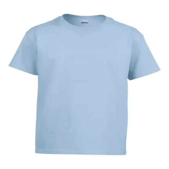 Gildan&reg; Youth Ultra Cotton Crew neck Short Sleeve T-Shirt LIGHT BLUE {1}