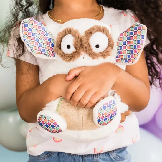 Inklings Baby & Toddler 8" Plush Soft Bean Bag Toy, Wobby The Wild Eared Wala, Inclusive Kids Stuffed Animal for All Families, Gender Neutral Funky Fun Sensory Gift {6}