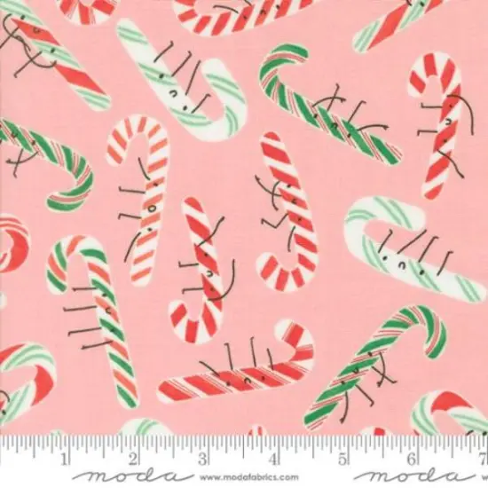 Candy Cane in Cotton Candy (37134 15) | Tiny Christmas | Lizzy House | Moda {1}