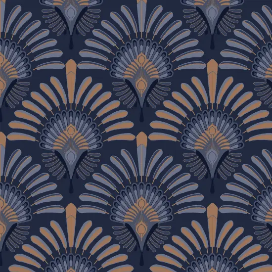 Transform Peacock Brown Peel & Stick Wallpaper {3}