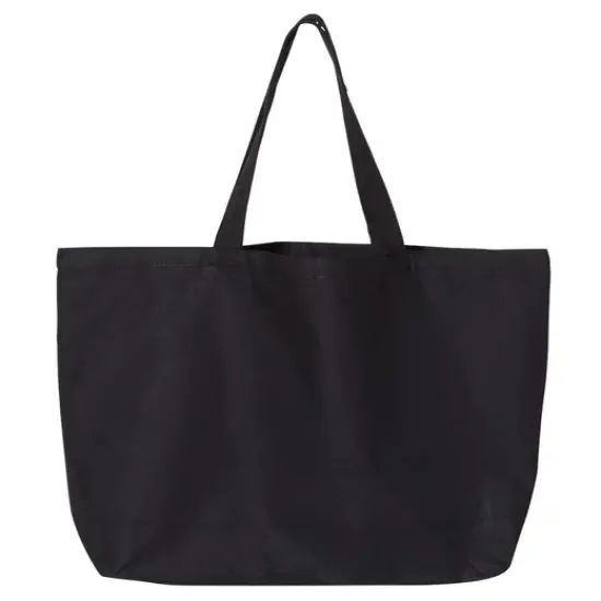 OAD&reg; Jumbo Gusseted Tote BLACK {1}