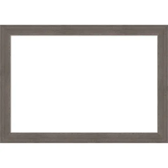Alta Framed Dry Erase Magnetic Board Medium Brown {6}