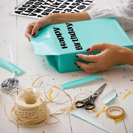 810 Piece 10 Sheet Letter Stickers {5}