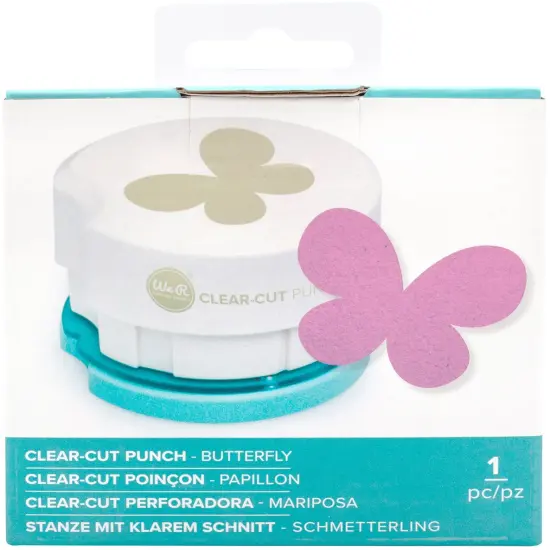 We R 2" Clear-Cut Punch-Butterfly {1}