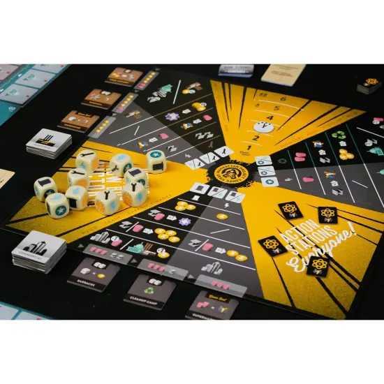 Matagot: Manhattan Project: War Machine - Strategy Board Game, Grow & Develop A Nation, Building & Resource Management, Age 12+, 1-4 Player, 30-60 Min {5}