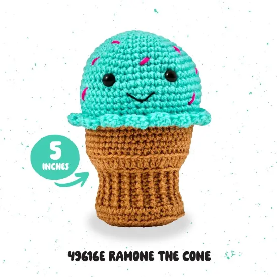 Bucilla Amigurumi Kit-5" - Ice Cream Cone {5}