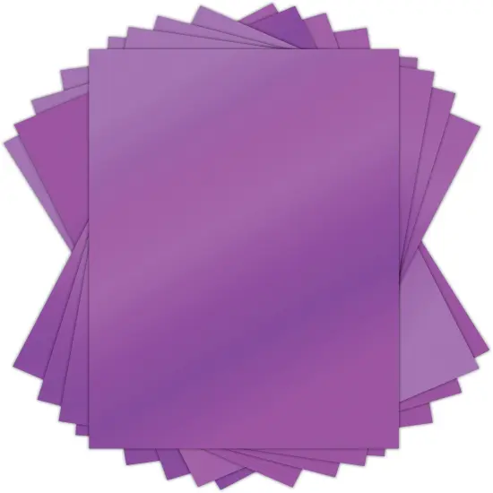Craft Consortium Essential Mirror Card A4 10/Pkg-Lilac {3}