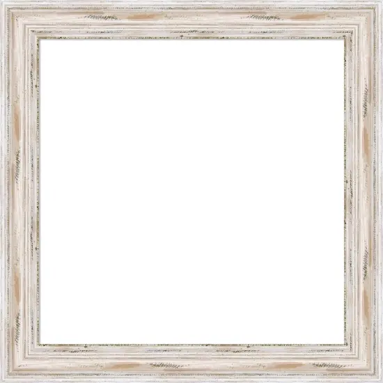 Alexandria Framed Dry Erase Magnetic Board White Wash {1}