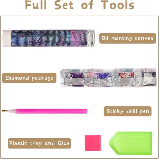 DIY 5D Diamond Art Kits for Adults {5}