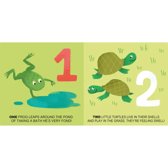 Sassi: Eco-Blocks - Nature - 10 Stacking Cubes & Booklet Set, Nature-Shapes-Colors-Numbers-Farm Animals, Learn & Play Education, Kids-Toddlers 18Mo+ {5}