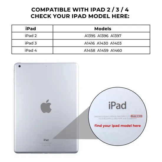 2 Pack Tempered Glass Screen Protector 9.7 inch for iPad 2/3/4 Generation, Anti-Scratch Clear {6}