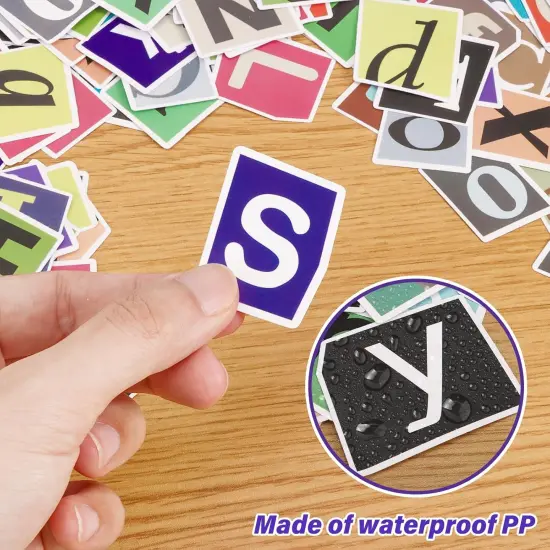 400Pcs Alphabet Letter Stickers {5}