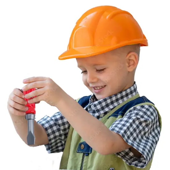 Nothing But Fun Toys: Let's Play - Tool Belt - 8pc Pretend Play Toy Set, Adjustable Canvas Belt & Tools, Hammer-Wrench-Pliers & More, Kids-Toddlers 2+ {6}