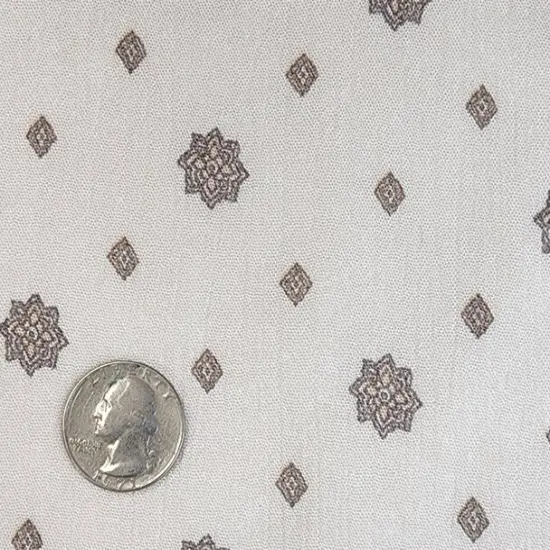 1 Yard Taupe Rayon Crinkle Fabric Lightweight Soft Material for Dresses Blouses and Skirts 50/52 Inch Width {3}
