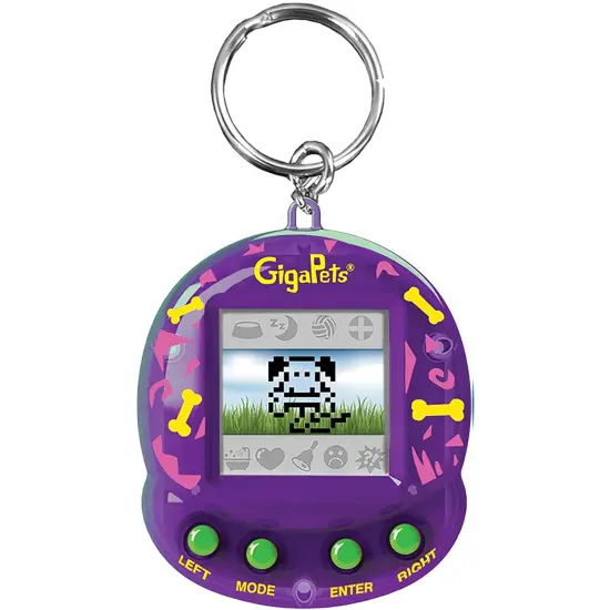 GigaPets: Pixel Puppy - The 90&rsquo;s GigaPets Reinvented, Virtual Interactive Pet Keychain, Real Dog Sounds, New Evolution Animations, Kids Ages 5+ {1}