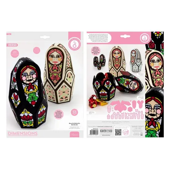 Tonic Studios Die Set-Beautiful Babushka Doll {3}