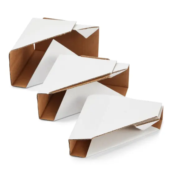 100 Pack Picture Frame Corner Protectors for Moving and Shipping Painting Artworks - Adjustable Cardboard Edges (Fits 1", 1.5", 2.2" Frames) {7}