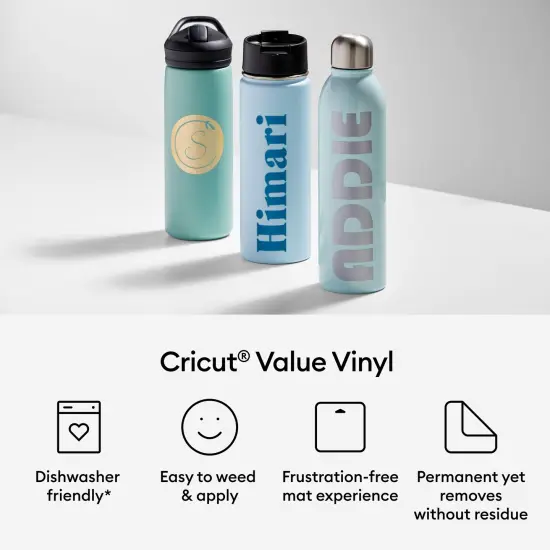 Cricut Value Vinyl (35 ft) - Black {3}