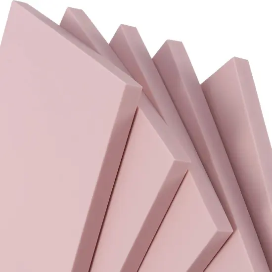 20 PCS Rubber Block Stamp Carving, 6 x 4 Inch Pink Rubber Stamp, Soft Linoleum Block, Carving Blocks for Stamps, Easy to Carve {3}