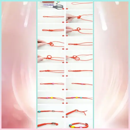 109 Yards Nylon Cord Beading Satin String for Chinese Knotting Rattail Beading Macrame Friendship Bracelet Jewelry Making (Golden, 1.5MM) {4}