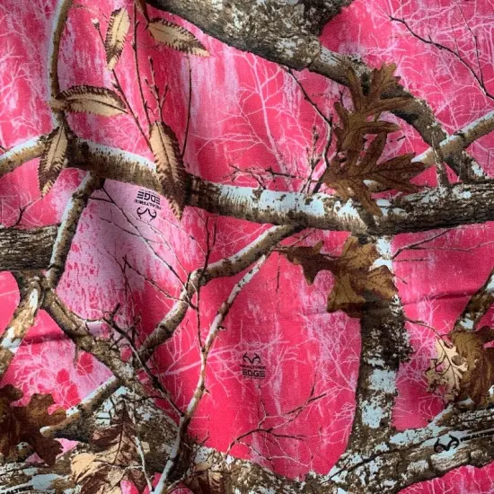 Realtree Edge&reg; Colors Flamingo Pink Camouflage Digital Cotton Fabric by David Textiles | By The Yard | Sewing and Crafting | 44 inches wide {3}