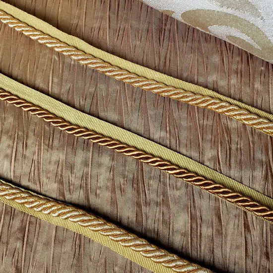 5 yards of Emmerson 1/4" Twisted Lip Cord Trim | 5 yard cut Yellow Gold {7}