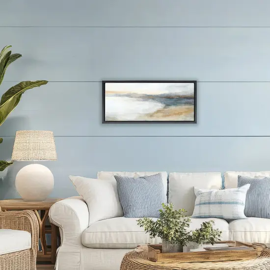 Stupell Industries Coastal Warmth Abstraction Floating Frame, design by Hannah Dawson {2}