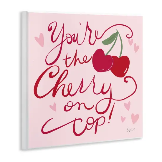 Stupell Industries You're The Cherry On Top Wall Plaque, design by Lucille Price {3}