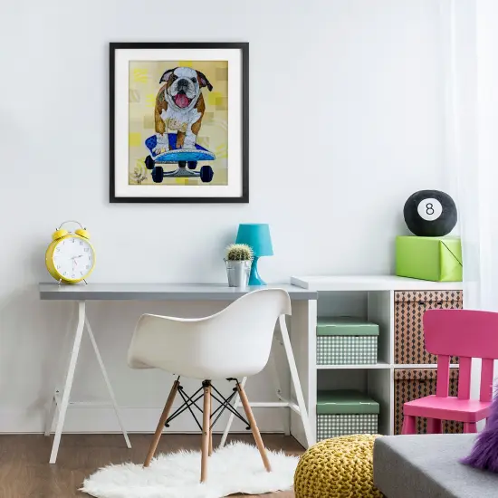 Stupell Industries Let The Good Times Roll Framed Print Under Glass, design by Lisa Morales {2}