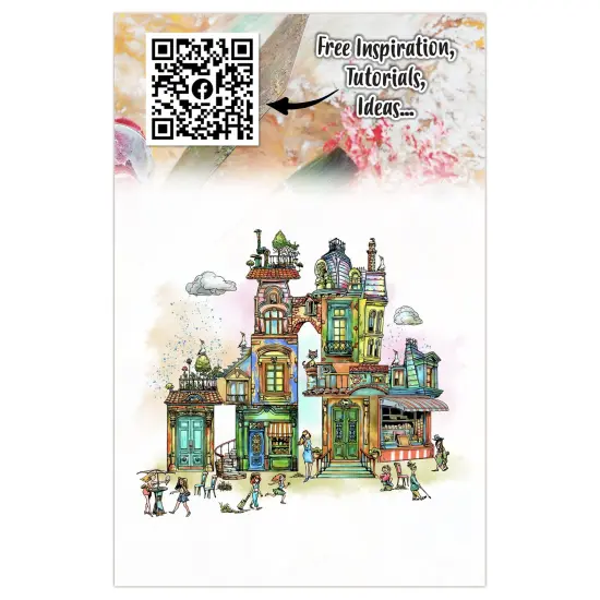 AALL And Create A5 Photopolymer Clear Stamp Set-Hello Neighbour! {3}