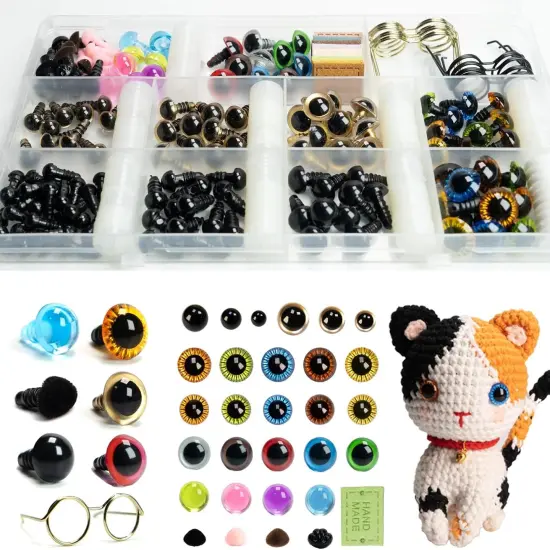 266 PCS Safety Eyes for Crocheting {1}