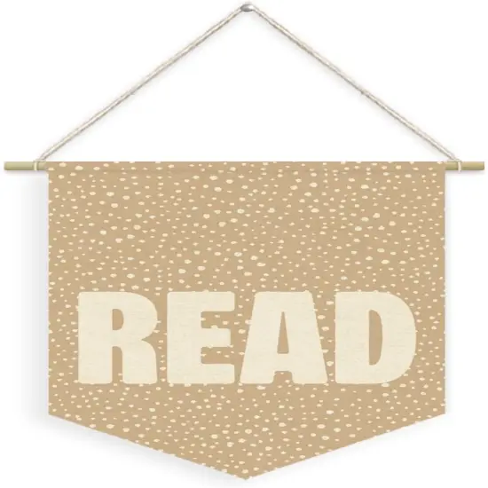 Read Sign for Classroom Linen Pennant Banner {1}
