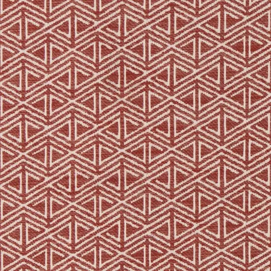 Upholstery Fabric - Red & Burgundy Abstract & Geometric,Small Scale Upholstery Fabric 54 Inches" {1}