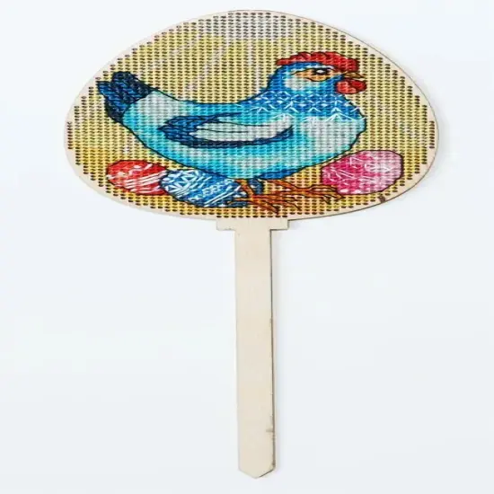 Easter - chicken Counted cross stitch kit 5512-bA {1}