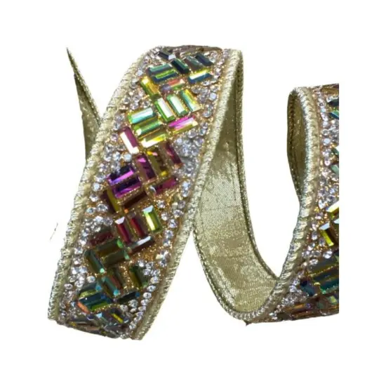 1.5" Jubilee Jewel Ribbon: Multi (5 Yards) {2}