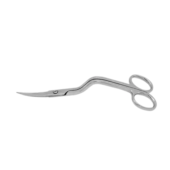 6" Double Curved Machine Embroidery Scissors {1}